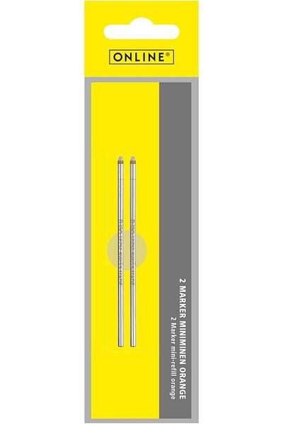 Mena Rise Sirinshop 2 Marker Mini Refills B Orange 1108107