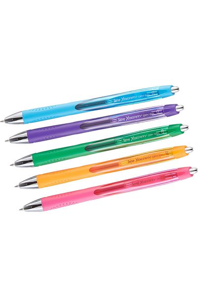 Mena Rise Şirinshop Xberry Gel Pen 07mm Round Tip 5 Pack Pet. 1108107