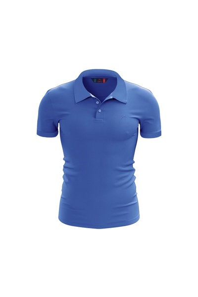 raru Μπλουζάκι πόλο από 100% βαμβάκι IMPERO BLUE