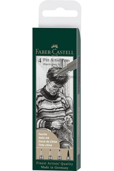 Mena Rise Diyar-Ifırsatshop Pitt Artist Pen Drawing Pen Set of 4, C 273 1017157