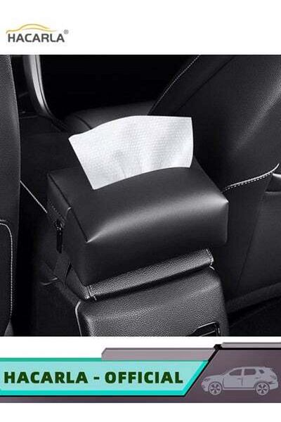 MOTIM Car Tissue Holder Leather Hanging Tissue Box Holder Car Sun Visor Organizer Car Truck Visor Storage