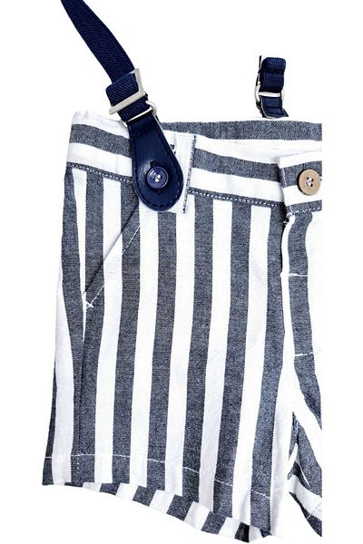 Idexe COTTON Shorts with Suspenders