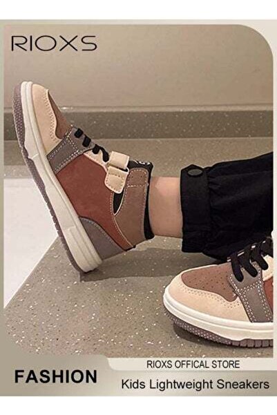 RIOXS أحذية رياضية للأطفال بنعل ناعم قابلة للتنفس خفيفة الوزن للجري أحذية ريا...