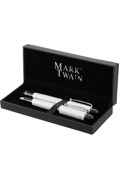 Mena Rise Şirinshop Mc-18409 Ferraghini Pen, Silver/Black 1108107