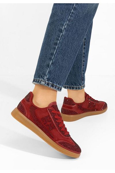 B T Shoes Sneakers dama Magdalene rosii