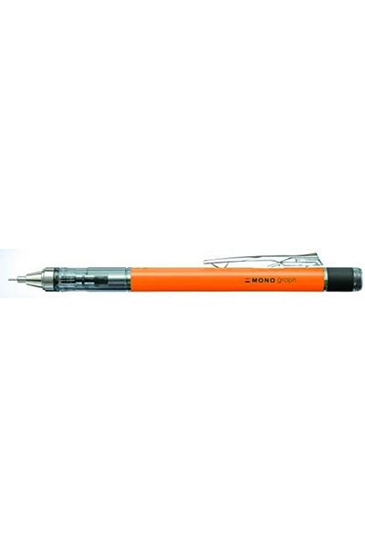 Mena Rise Şirinshop Mono Graph Neon M.Pencil, 0.5mm Blister(1Piece),Neon Orange 1108107