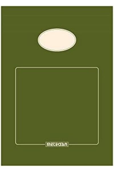 Mena Rise Diyar-Ifırsatshop A5 Cardboard Cover Memo Pad, Office Series, 80 Sheets, Plain, Green 1017157