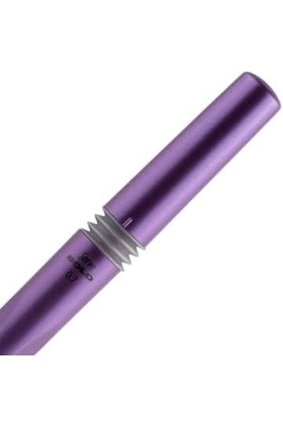 Mena Rise Şirinshop Bold Mechanical Cursun Pen 07mm Metallic Purple Set of 2 1108107