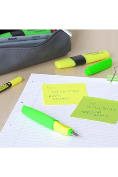 Mena Rise Sirinshop P457 Twist Neon Green Fountain Pen with Blister 1108107