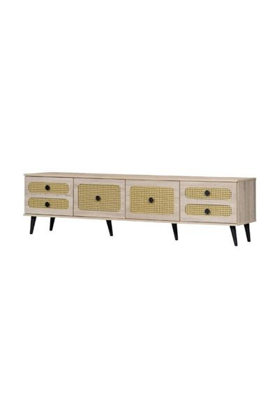 DEC9 180cm elegant and modern TV table with a distinctive design