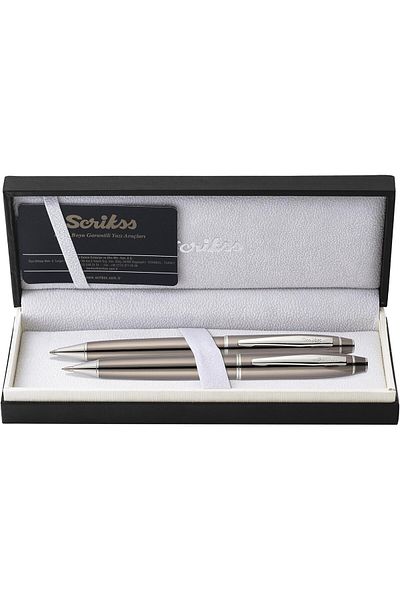 Mena Rise Şirinshop Noble 35 Ballpoint Penversatile Pen Set Titanium 1108107