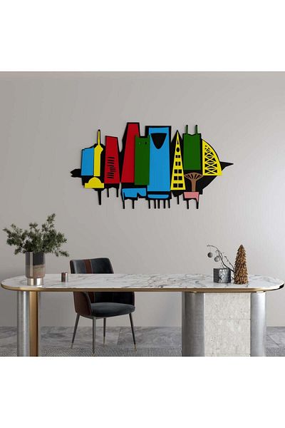 4gdran Surrealist art sculpture designed by Saudi landmarks