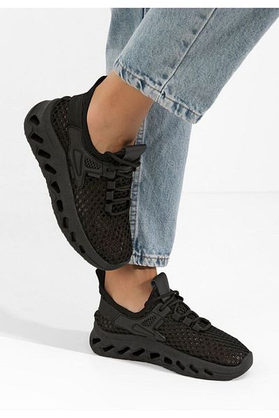 B T Shoes Martynna women's black sports shoes