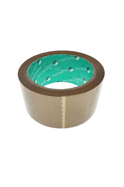 OEM Scotch tape, 48 mm x 60 m, Nova Roll Solvent B43048, brown