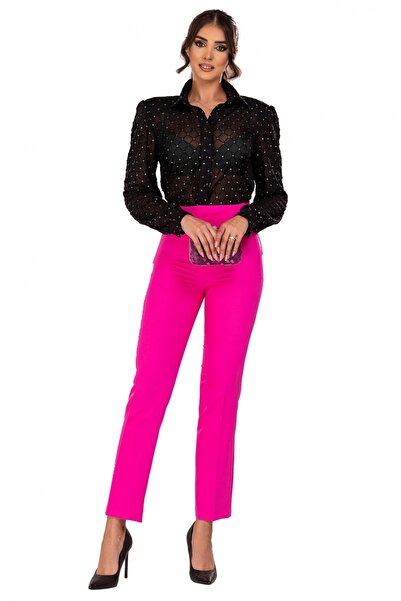 Atmosphere Fashion Pantaloni fuchsia conici