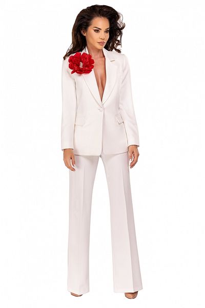 Atmosphere Fashion White straight pants