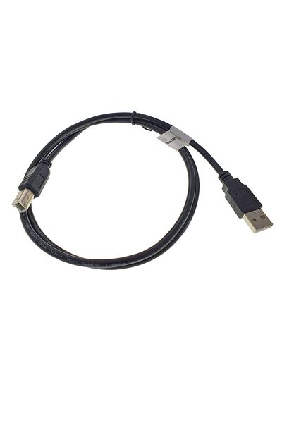 Lanberg USB 2.0 printer cable, Lanberg 42866, length 100 cm, USB-A male to USB-B male, black
