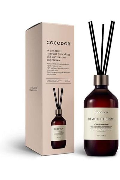 cocod'or Premium Reed Diffuser/16.9oz(500ml)/1 Pack/Fragrance Scent Essential Oil with Stick Diffuse