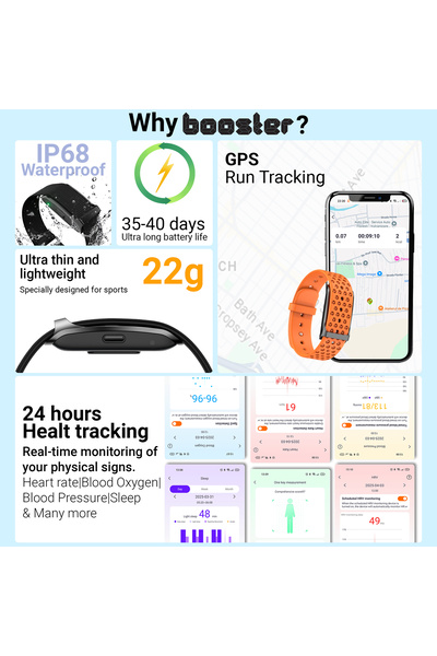 BOOSTER REVIEW Brățară inteligentă Booster pentru sănătate