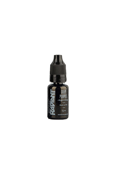 Radiant Colors Deep Purple Koyu Mor Dövme Boyası 0,5oz - 15ml