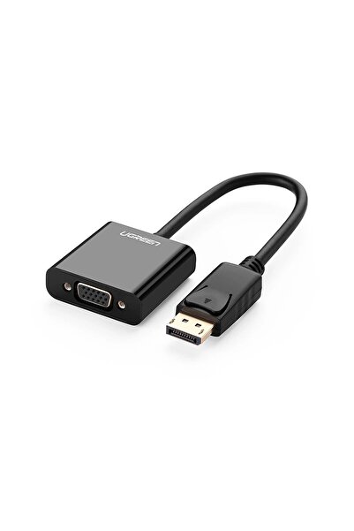 Ugreen DisplayPort Erkek - VGA Dişi Görüntü Dönüştürücü, Siyah, 20415