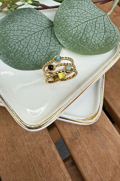 My Joyas Design Steel Ethnic Series Ring