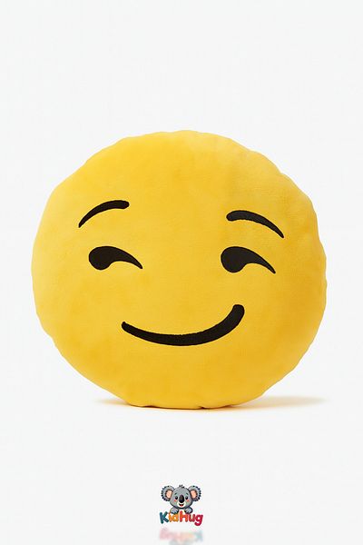 KidHug Emoji Plush Pillow – Optional - Lover, Masher, Kokoş Emoji Pillows, Home Car Office Gift Smile