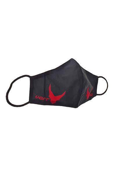 Platinet Masca fashion VARR™ Streetwear Face Gear, de protectie, 2 straturi, reutilizabila, marime L, neagra