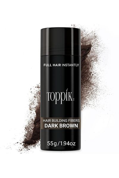 Toppik ألياف بناء الشعر مع ألياف الكيراتين الممتازة تخفي ترقق الشعر وتساقطه بشكل كامل