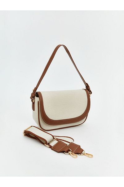 LC Waikiki New Season Women's Canvas Bag with Shoulder Strap - S5Ov88Z8