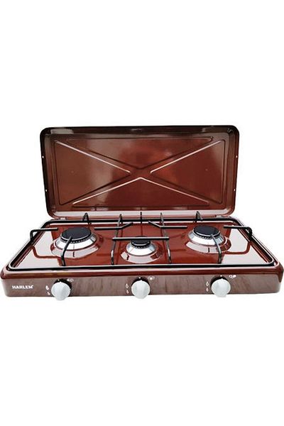HARLEM HARLEM® 3-burner gas stove with cylinder