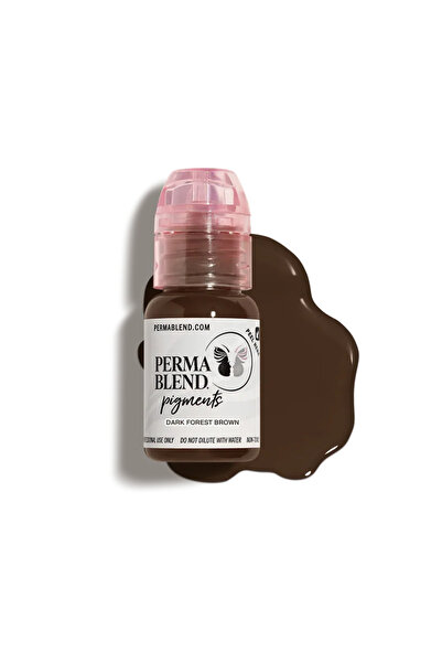 Perma Blend Dark Forest Brown Permanent Makeup Eyebrow Pigment 15ml