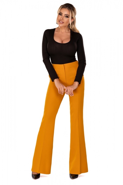 Atmosphere Fashion Mustard flared pants