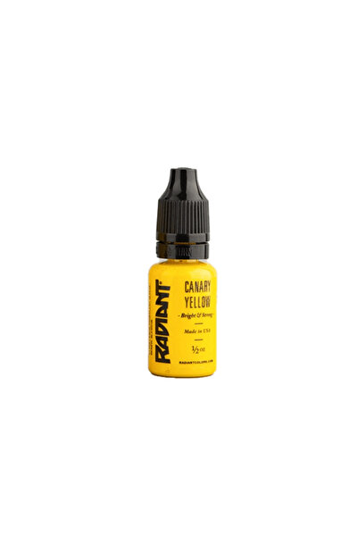 Radiant Colors Canary Yellow Sarı Dövme Boyası 1/2oz - 15ml