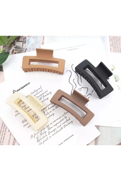 eklips Women's 4-Piece Coffee Tones Medium Size Latch Buckle Set