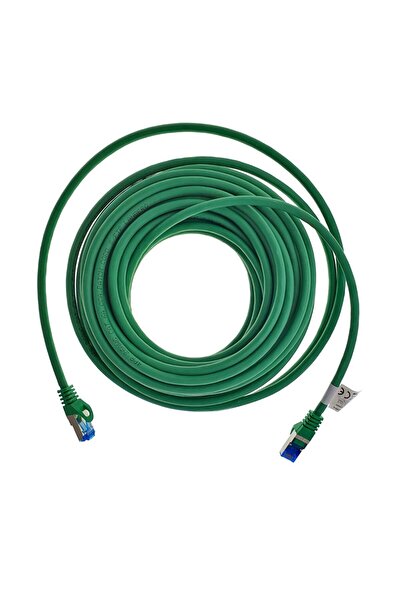 Lanberg Cablu ecranat S / FTP, 42716, cat 6A, mufat 2xRJ45, lungime 10 m, AWG 26, 500 MHz, LSZH