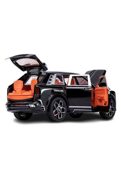 BaoBao Rolls-Royce Cullinan SUV Black Red Interior 1:24 BAOBAO