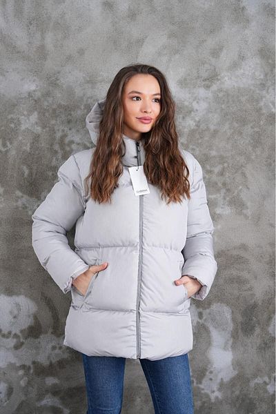 HERZA Women's down Coat Hooded Oversize