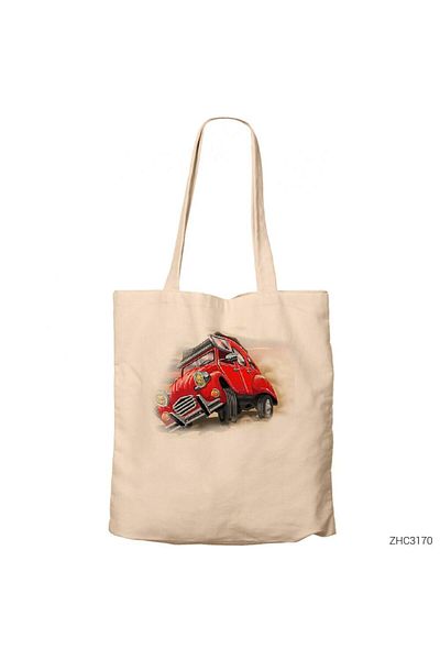 Z zepplin Citroen Chile Cream υφασμάτινη τσάντα με φερμουάρ Gabardine