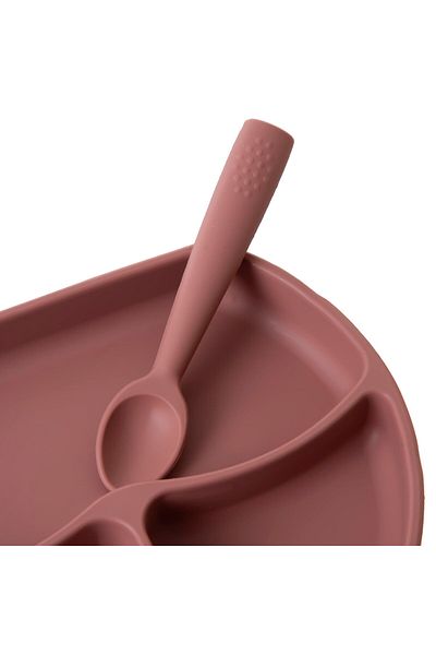 MBB ETİCARET Babyjem Silicone Spoon 759 Mocha