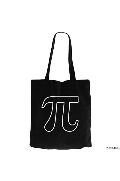 Z zepplin Pi Count Black Geantă din pânză cu fermoar Gabardine