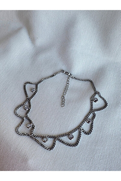 bijuxbymrv Special Series Stone Thick Chain Dangle Anklet