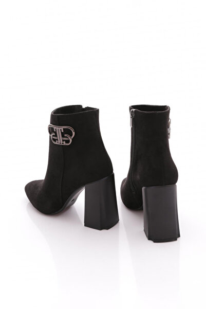 DGN 225 Kadin Aksesuarli Topuklu Bot