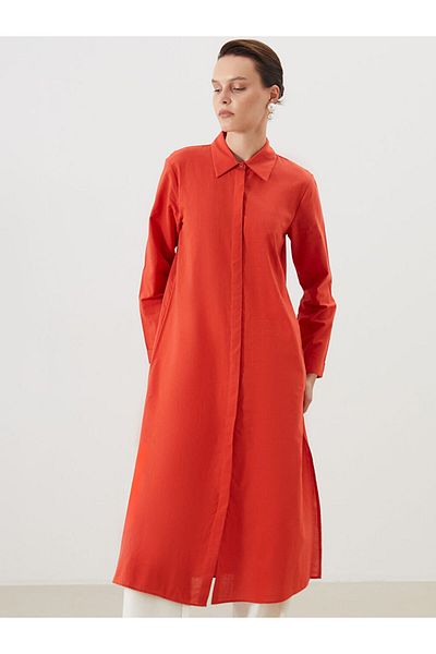 LC Waikiki New Season Loose Fit Women's Shirt Tunic - S5Rc04Z8