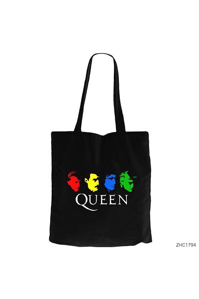 Z zepplin Queen Colored Black Zippered Cloth Bag Gabardine