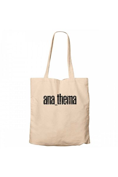Z zepplin Anathema Born Cream Zippered Cloth Bag Gabardine
