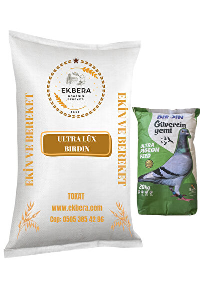 EKBERA Bırdın Güvercin Yemi (Ultra Lüx) – 20 Kg – Kaliteli Karışım Yem