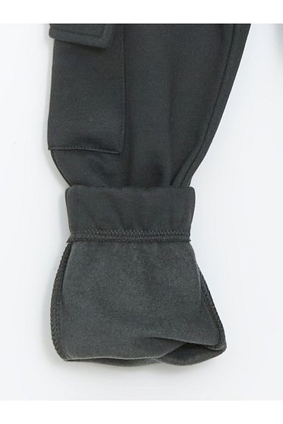 LC Waikiki Anthracite Elastic Waist Thick Basic Boy's Jogger Sweatpants