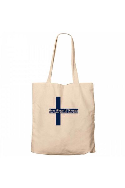 Z zepplin True Kings of Norway Cream Zippered Cloth Bag Gabardine