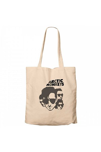 Z zepplin Geantă din pânză cu fermoar Arctic Monkeys Group 2, Gabardină